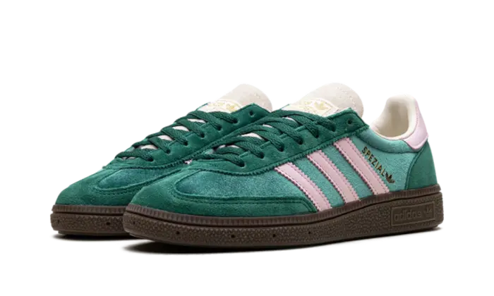 Adidas Handball Spezial Green Pink Velvet, Green/Pink (JI2648)