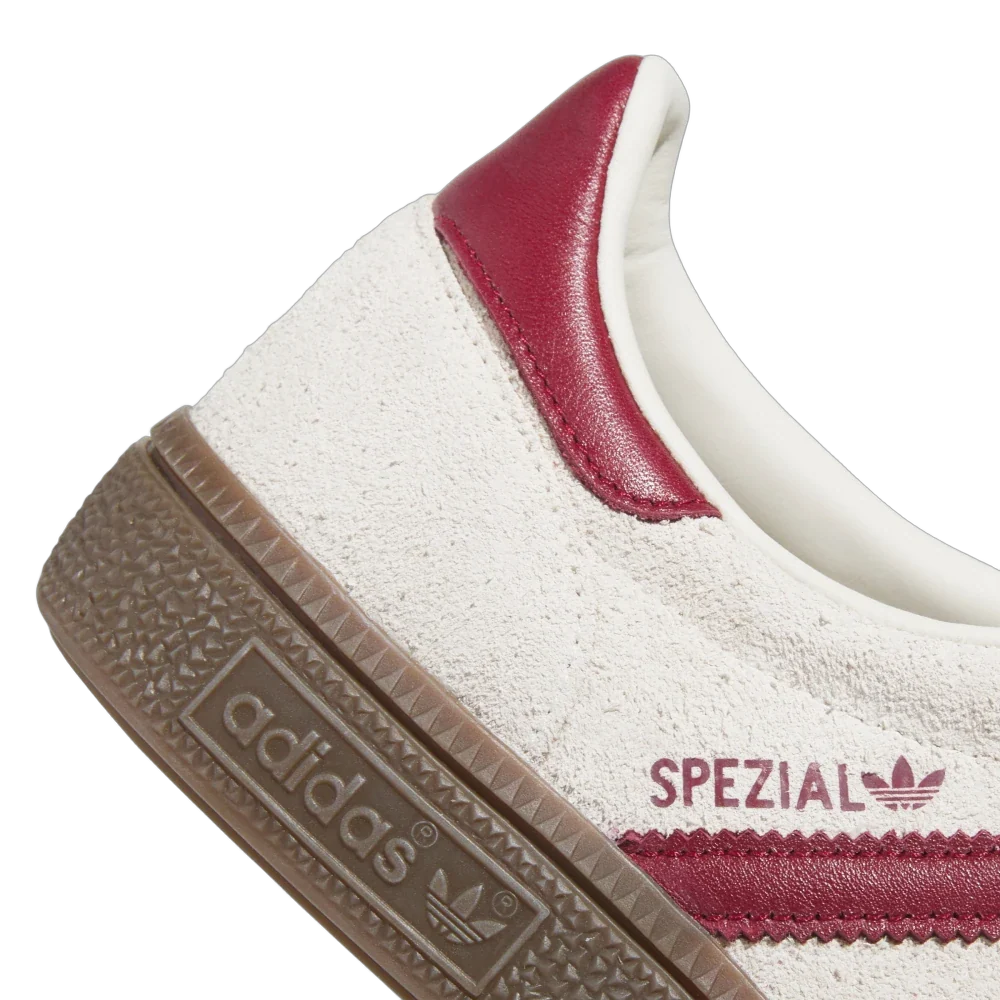 Adidas Handball Spezial Off White Collegiate Burgundy, Off White/Collegiate Burgundy/Gum 5 (JH8699)