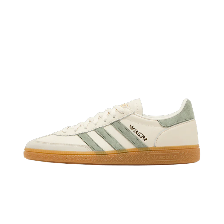 Adidas Handball Spezial Off White Silver Green, Off White/Silver Green/Gum (IF9730)