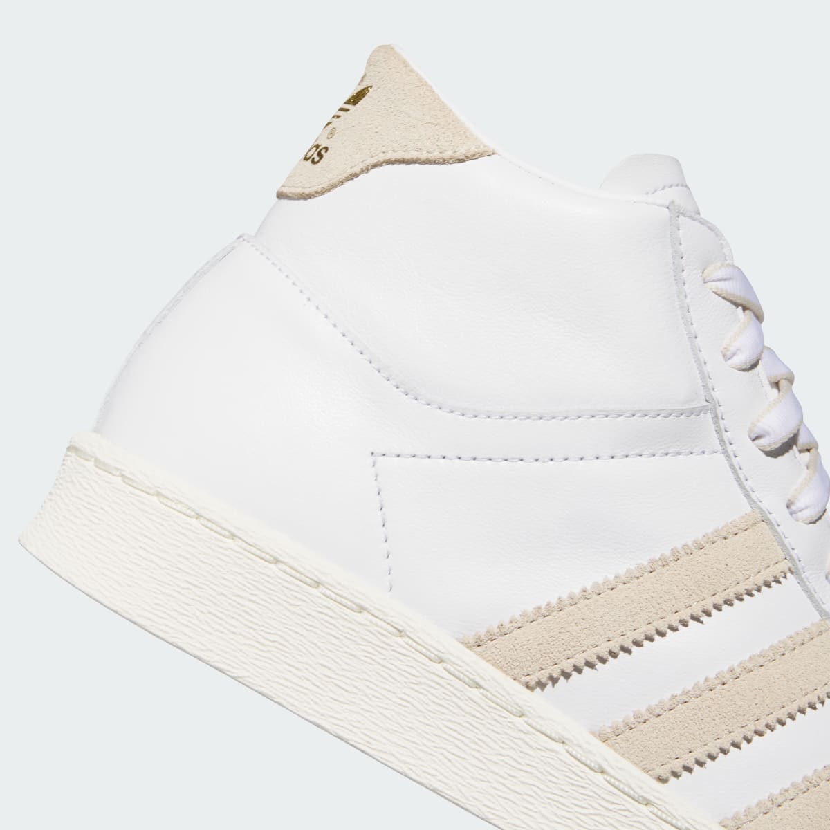 Adidas Jabbar Hi White Crystal Linen Off White