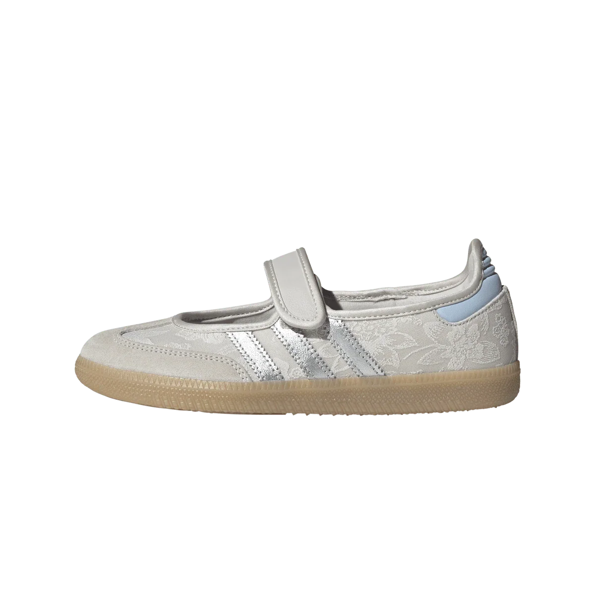 Adidas Liberty London Samba Jane Chalk Pearl Silver Metallic Chalk White