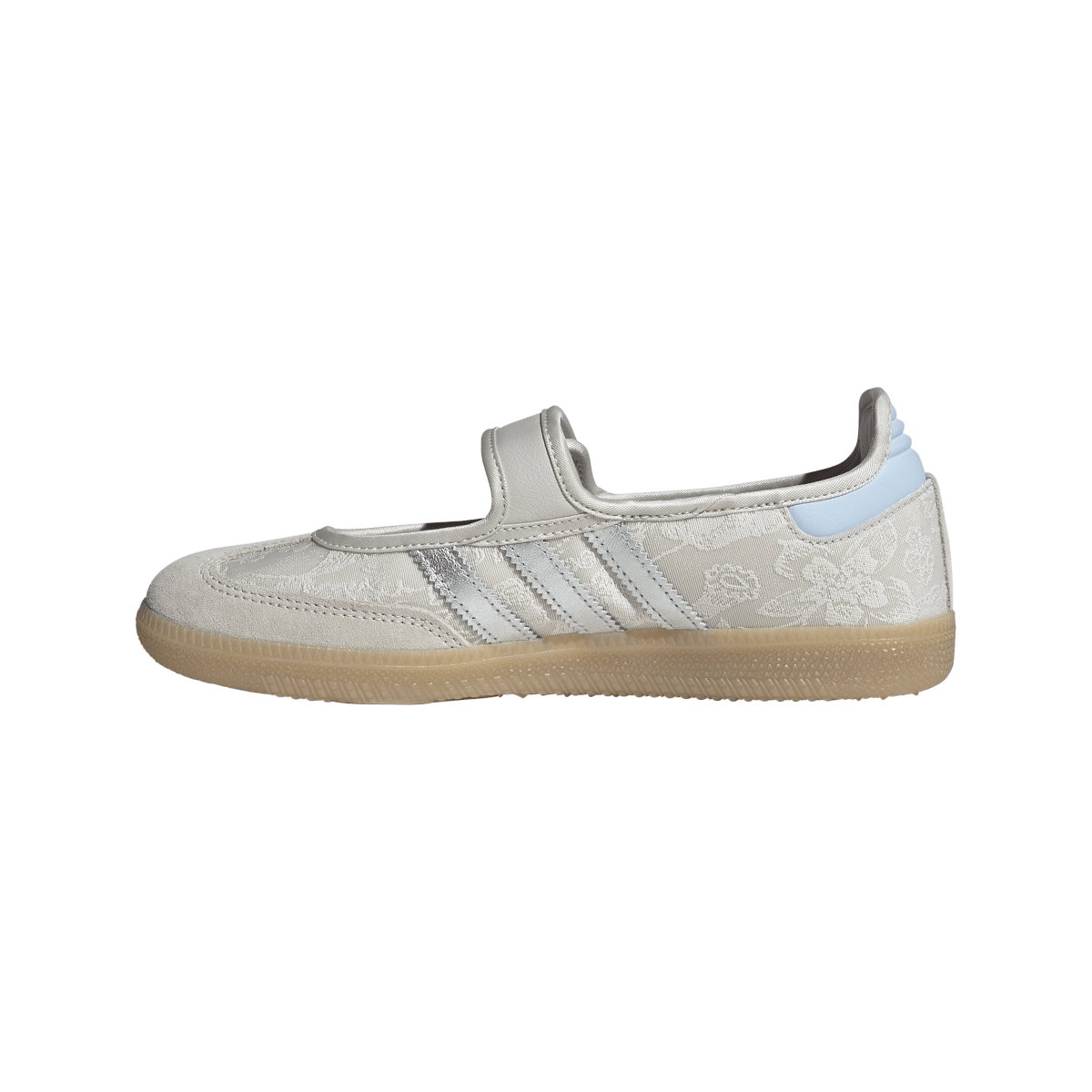 Adidas Liberty London Samba Jane Chalk Pearl Silver Metallic Chalk White