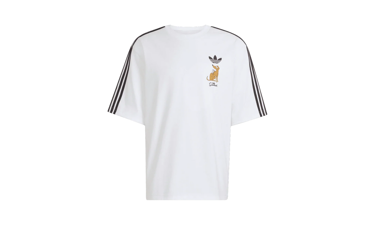 Adidas Little Santas Helper Graphic T-Shirt White