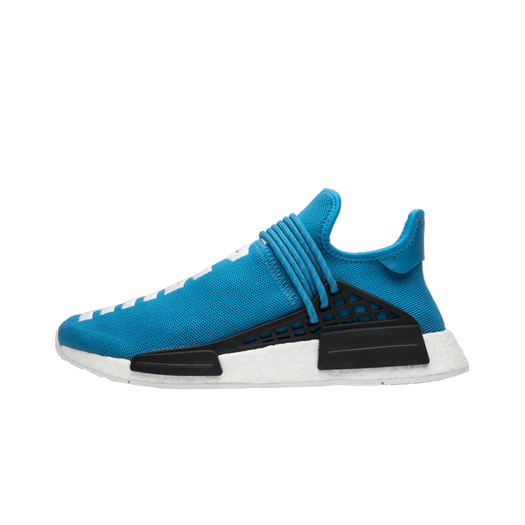 Adidas NMD HU Pharrell Human Being Sharp Blue, Sharp Blue/Sharp Blue-White (BB0618)