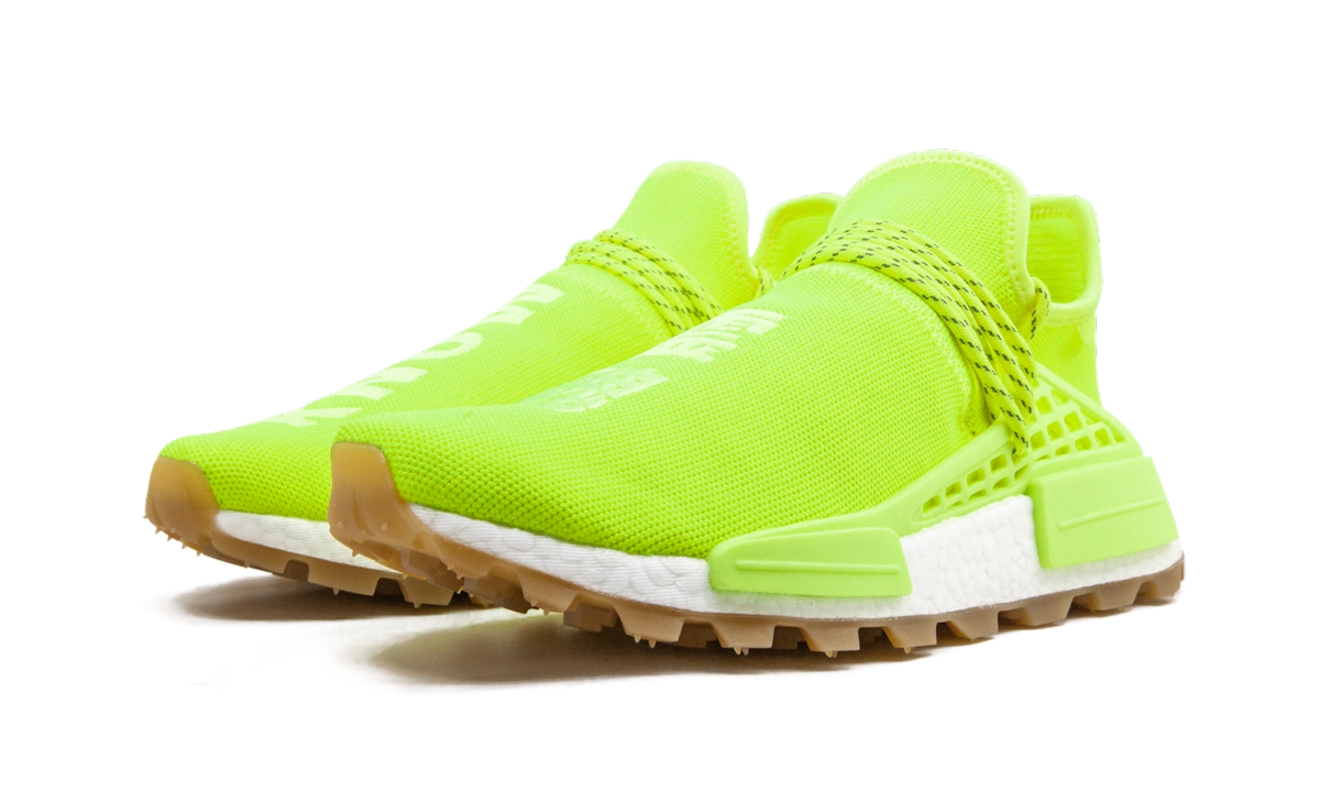 Adidas NMD Hu Trail Pharrell Now Is Her Time Solar Yellow