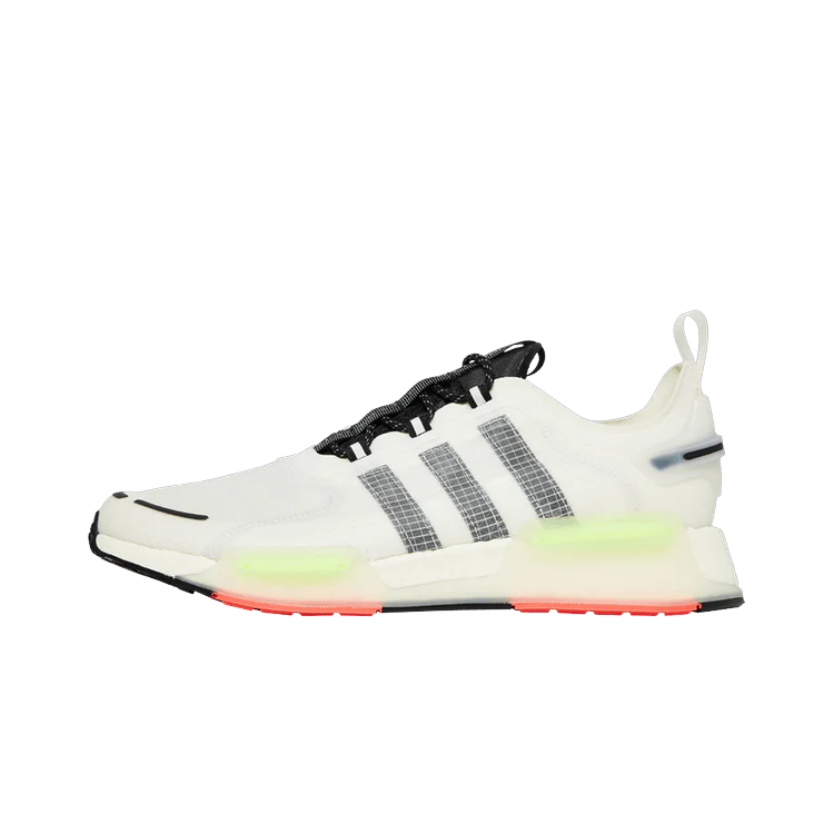 Adidas NMD V3 Crystal White Signal Green Solar Pink, Crystal White/Core Black/Signal Green (GW3063)