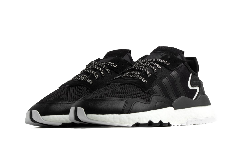 Adidas Nite Jogger Core Black White