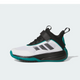 Adidas Ownthegame 3.0 Cloud White Core Black Pure Teal