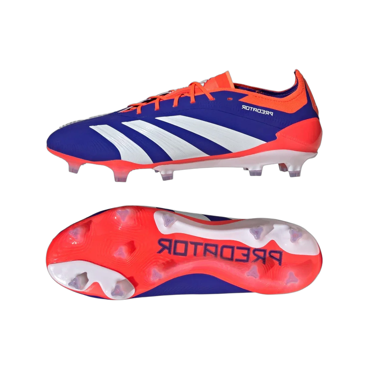 Adidas Predator Elite FG Lucid Blue Cloud White Solar Red