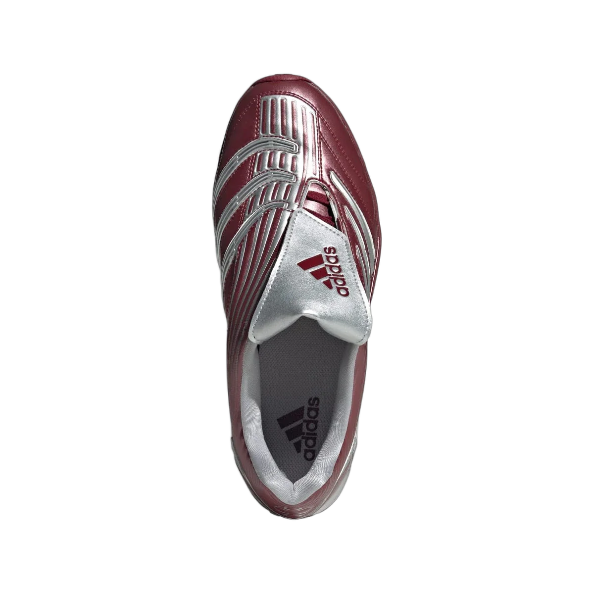 Adidas Predator Megaride Burgundy Silver Metallic