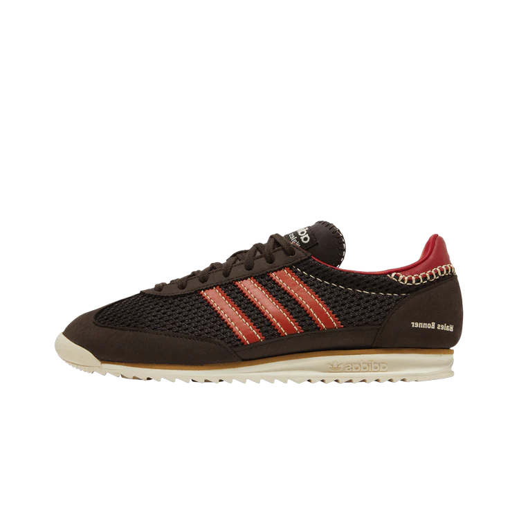 Adidas SL 72 Knit Wales Bonner Brown, Dark Brown/Collegiate Orange/Cream White (IE1664)