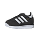 Adidas SL 72 RS Elastic Laces Core Black Cloud White Blue (TD)
