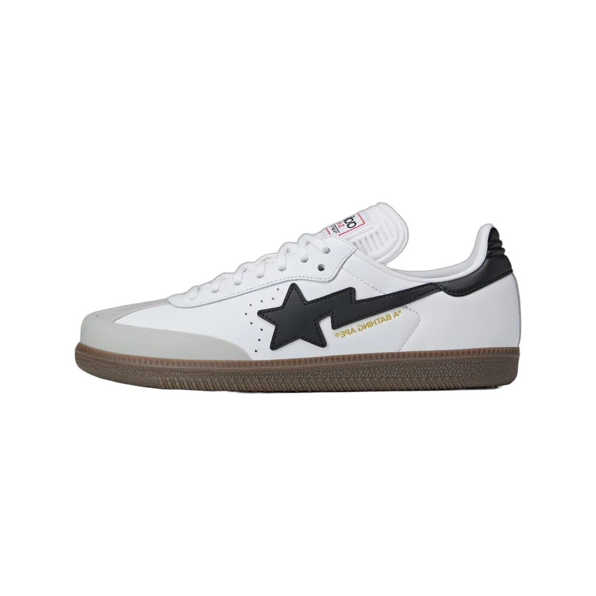 Adidas Samba Bape White Black Gum