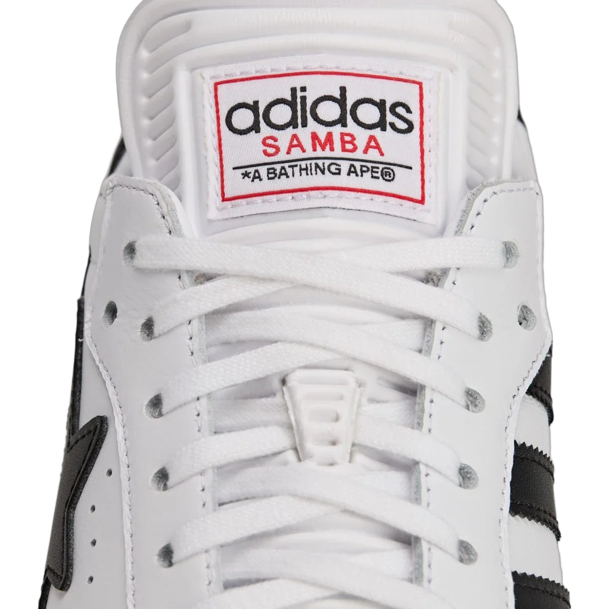 Adidas Samba Bape White Black Gum