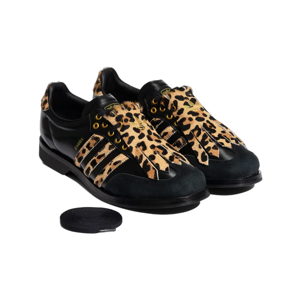 Adidas Samba Bowling Shoe Leopard Black