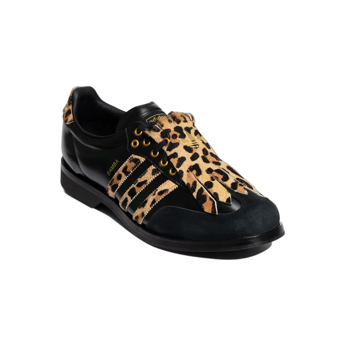 Adidas Samba Bowling Shoe Leopard Black