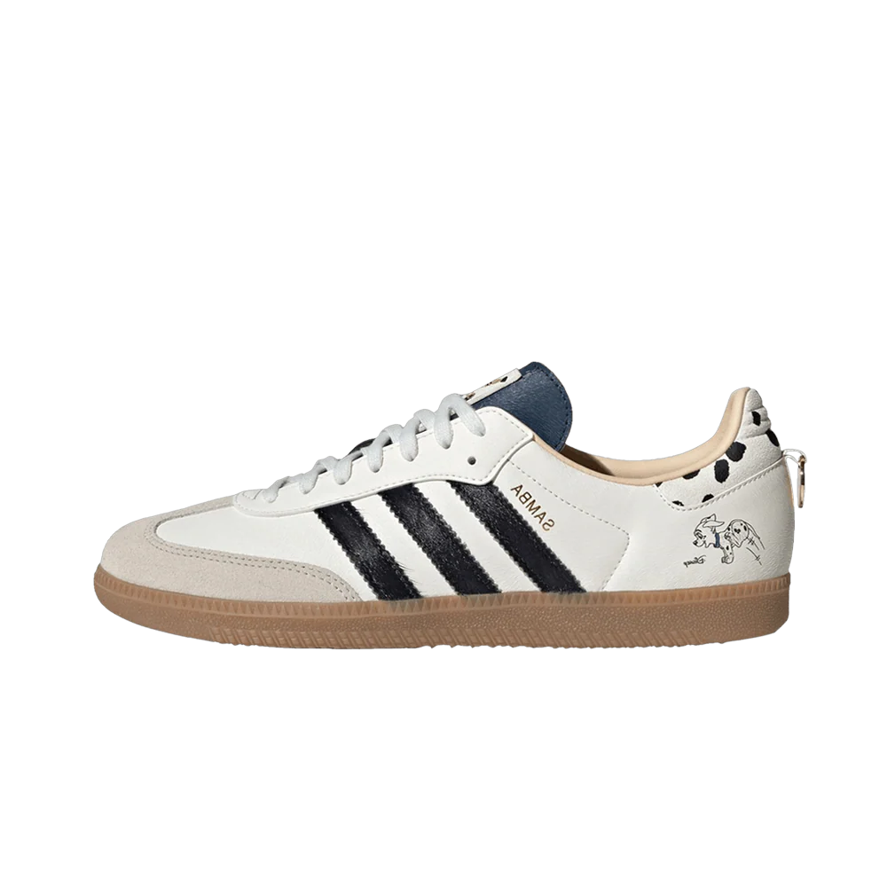 Adidas Samba Disney 101 Dalmatians Penny, Cloud White/Core Black/Gold Metallic (KJ5990)