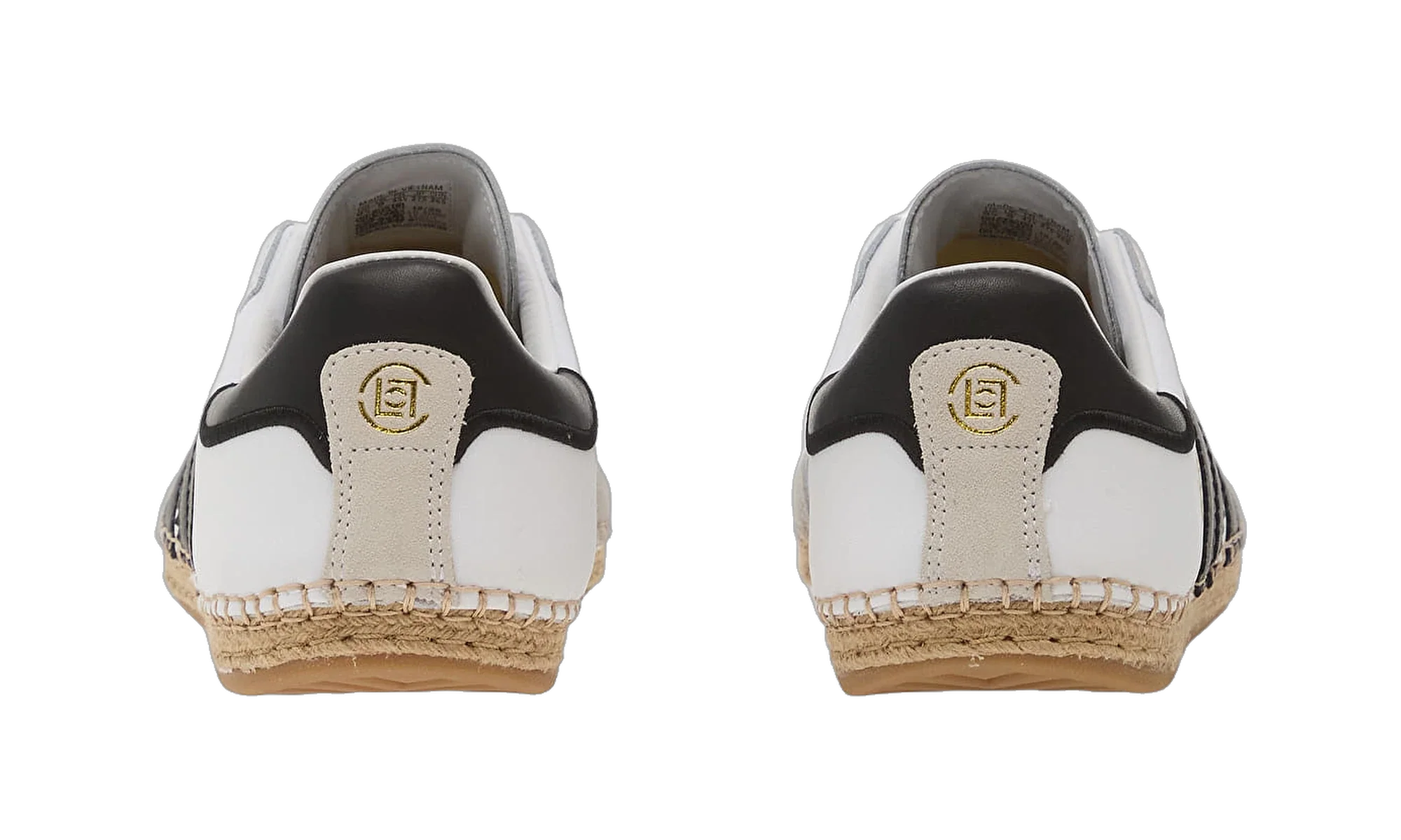 Adidas Samba Espadrille CLOT By Edison Chen White Black
