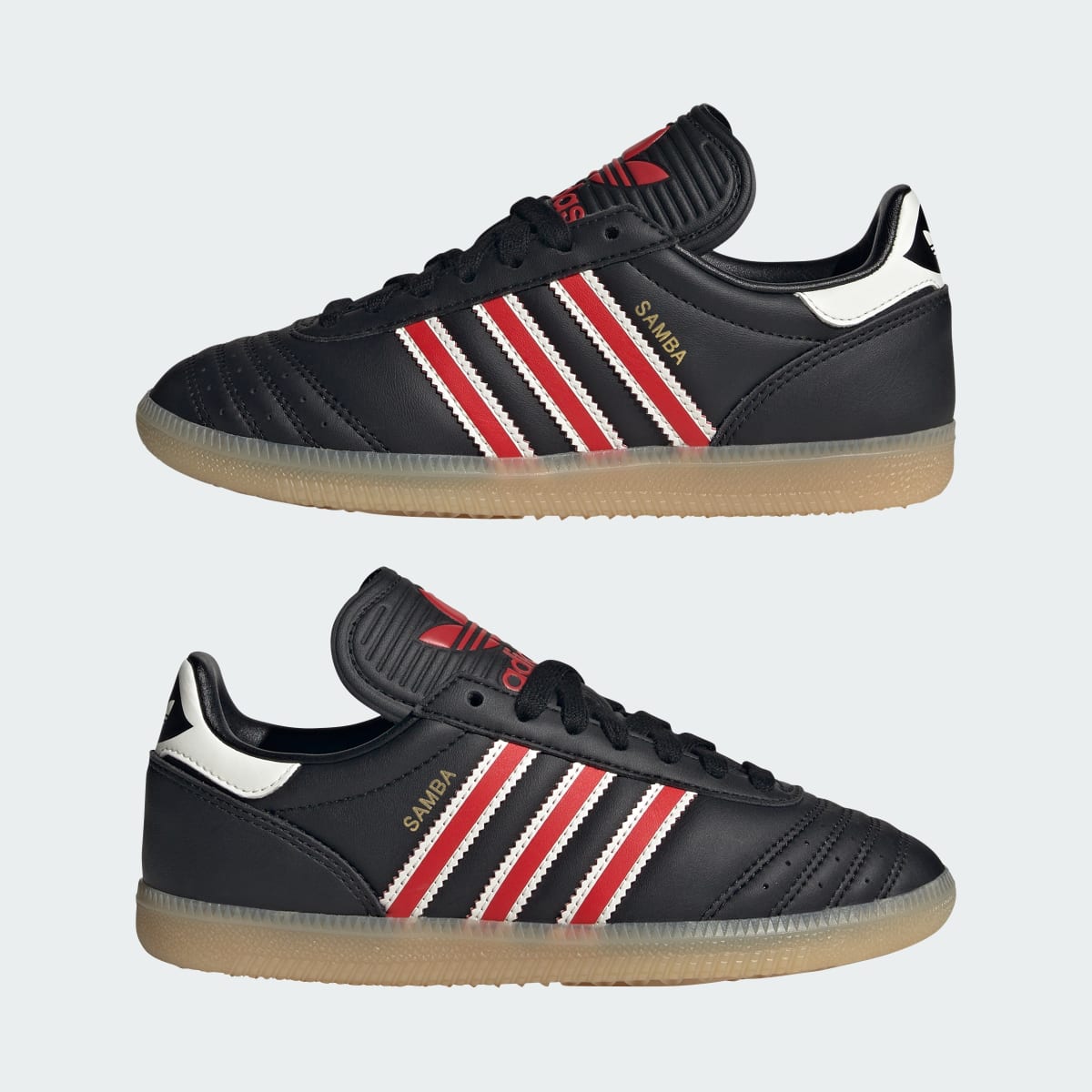 Adidas Samba JP Black Red Gum