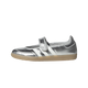 Adidas Samba Jane Silver Metallic Off White