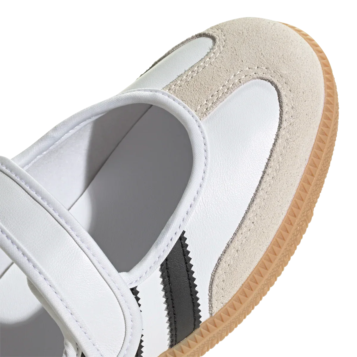 Adidas Samba Jane White Black Gum, Footwear White/Alumina/Core Black (JR1402)