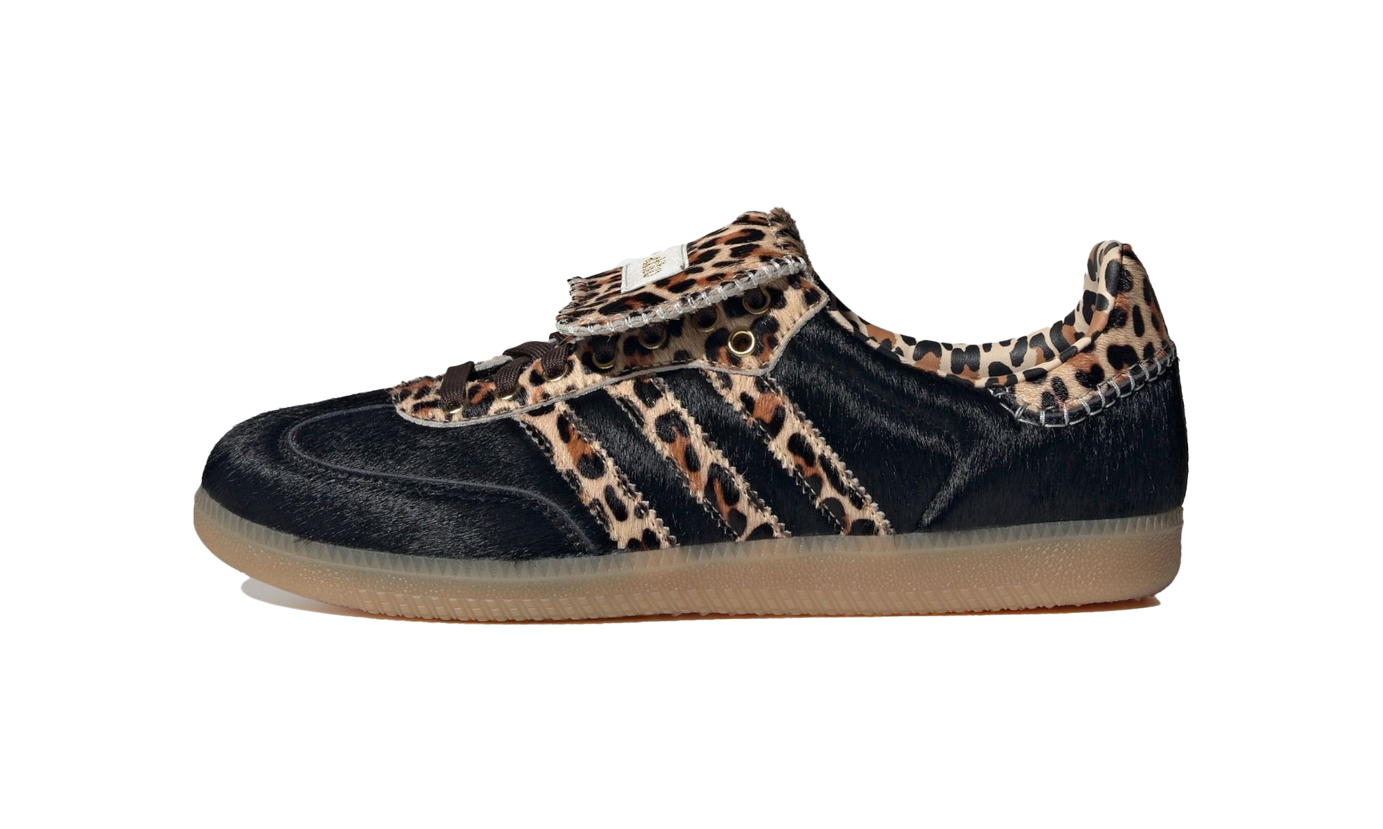 Adidas Samba LT Black Leopard Print