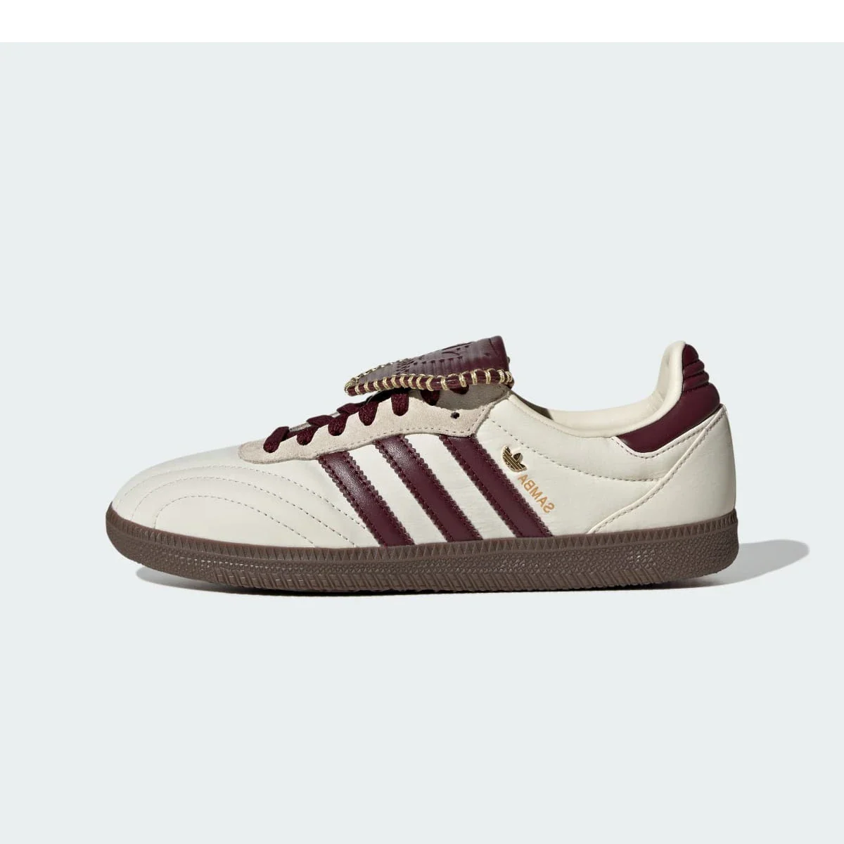 Adidas Samba LT Cream White Maroon