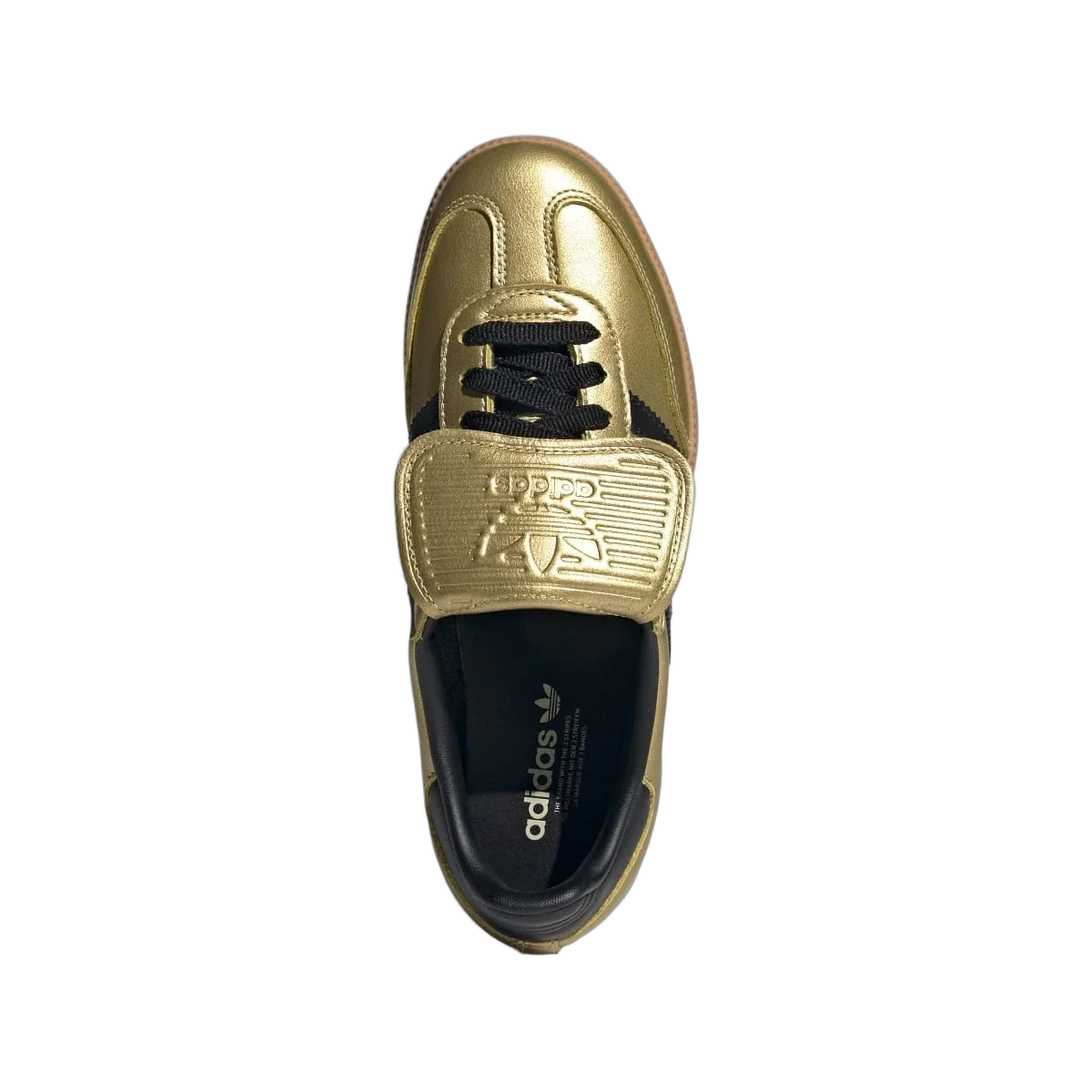 Adidas Samba LT Gold Metallic Black Gum