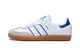 Adidas Samba Leather Cloud White Lucid Blue