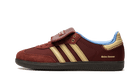 Adidas Samba Nylon Wales Bonner Fox Brown, Fox Brown/Sandy Beige/Lucky Blue (IE0579)