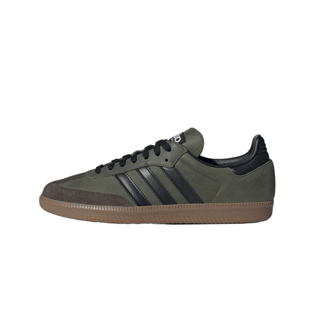 Adidas Samba OG Base Green, Base Green/Core Black/Brown Desert (IE9163)