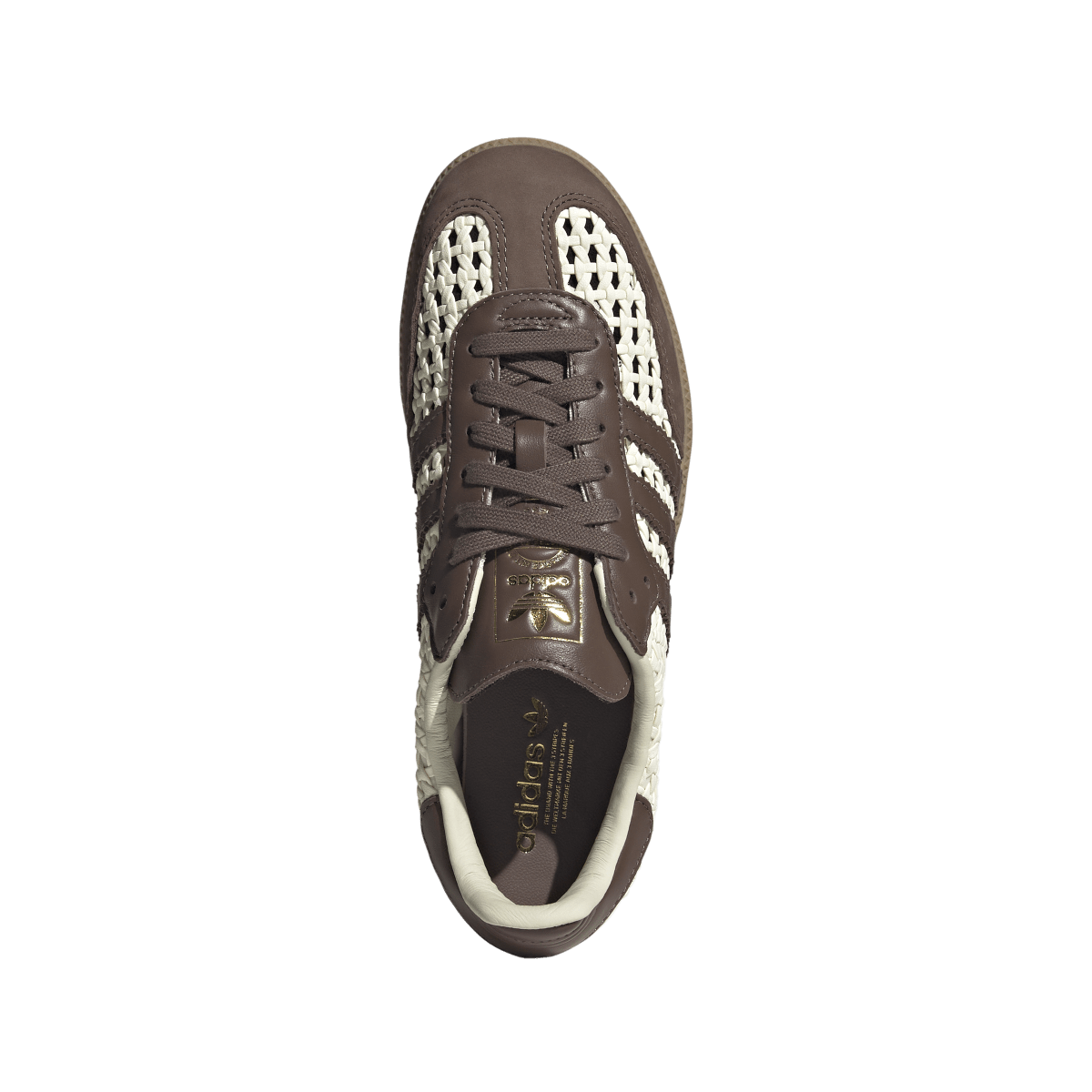 Adidas Samba OG Basketweave Cream White Earth Strata