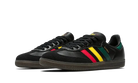 Adidas Samba OG Black Rasta, Core Black/Yellow/Collegiate Green (IH3119)