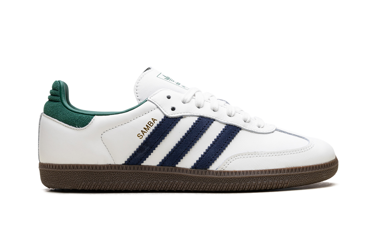 Adidas Samba OG Black White Collegiate Green