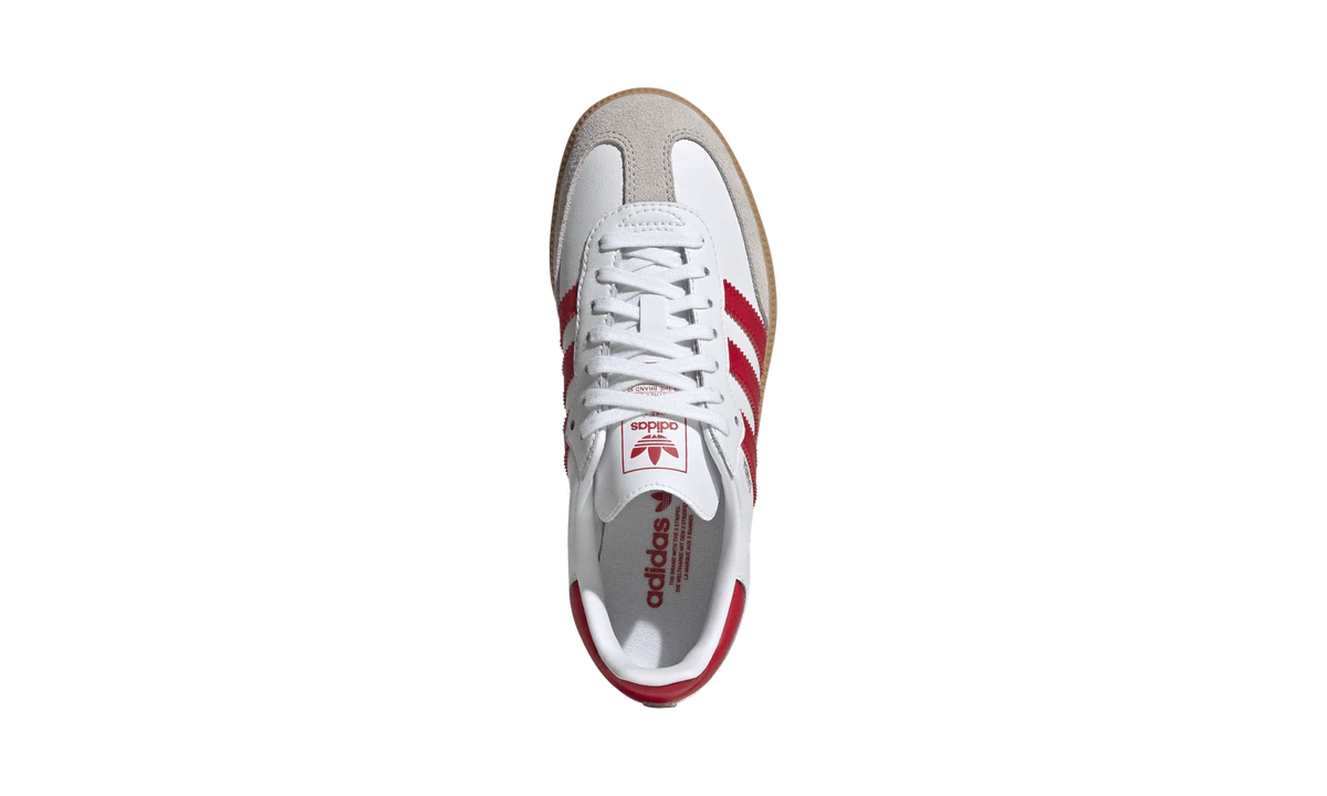 Adidas Samba OG Cloud White Better Scarlet Gum