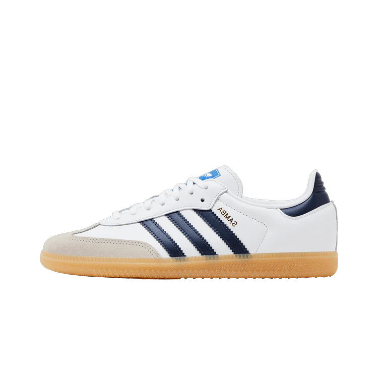 Adidas Samba OG Cloud White Collegiate Navy Gum, Cloud White/Collegiate Navy/Gum (JI4464)