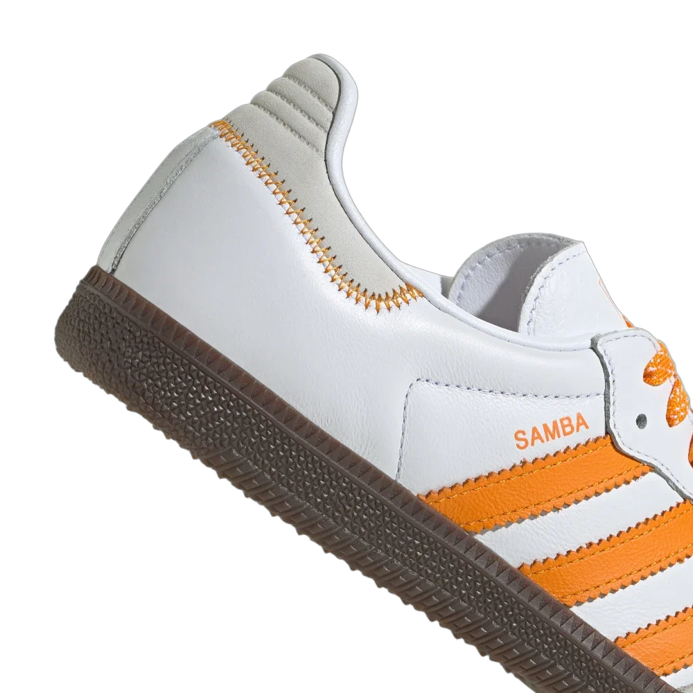 Adidas Samba OG Cloud White Orange, Cloud White/Eqt Orange/Off White (IE6521)