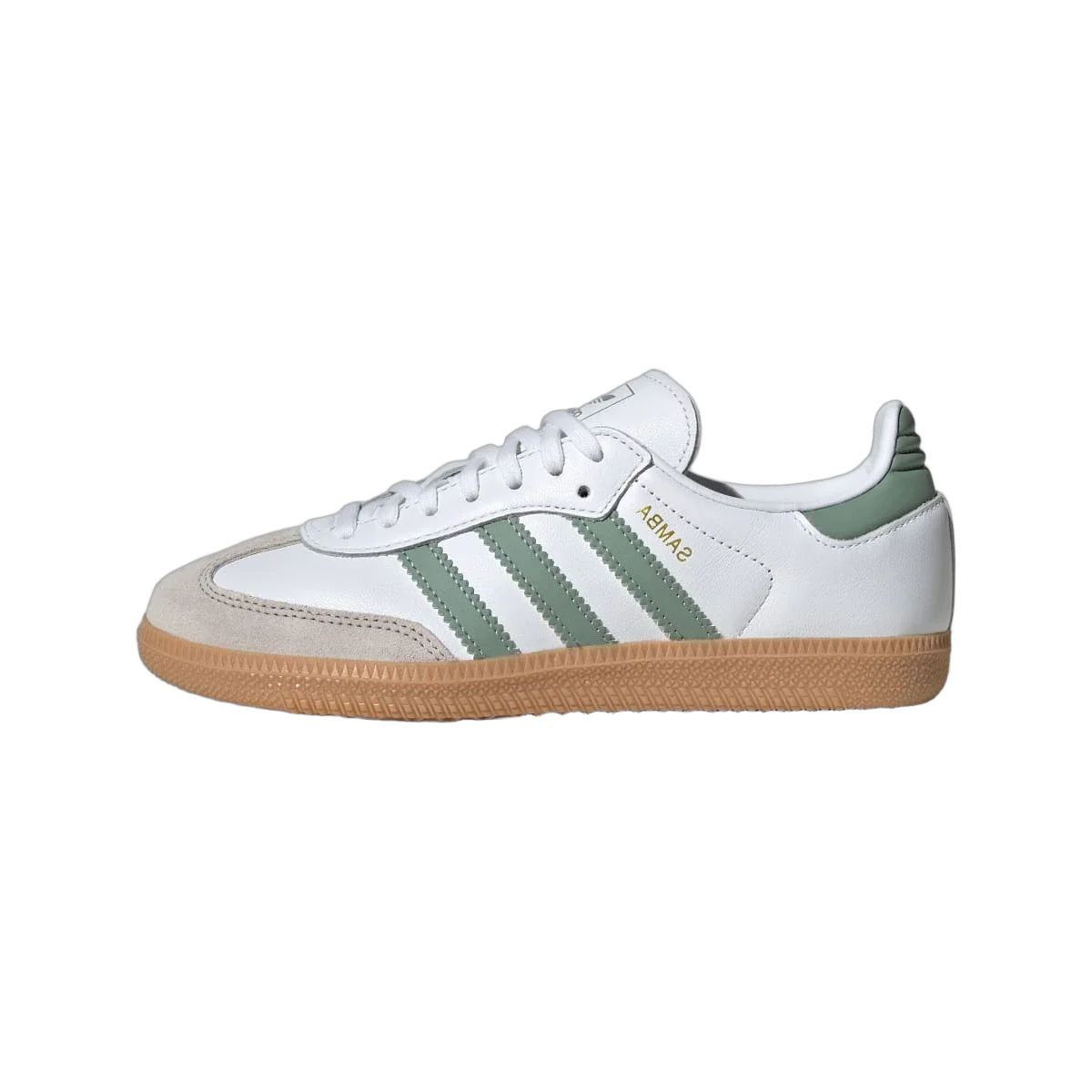 Adidas Samba OG Cloud White Silver Green