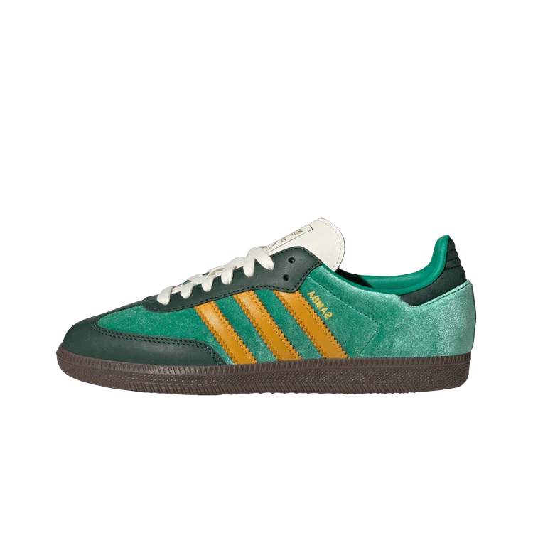 Adidas Samba OG Court Green Preloved Yellow, Court Green/Preloved Yellow/Collegiate Green (JI2681)