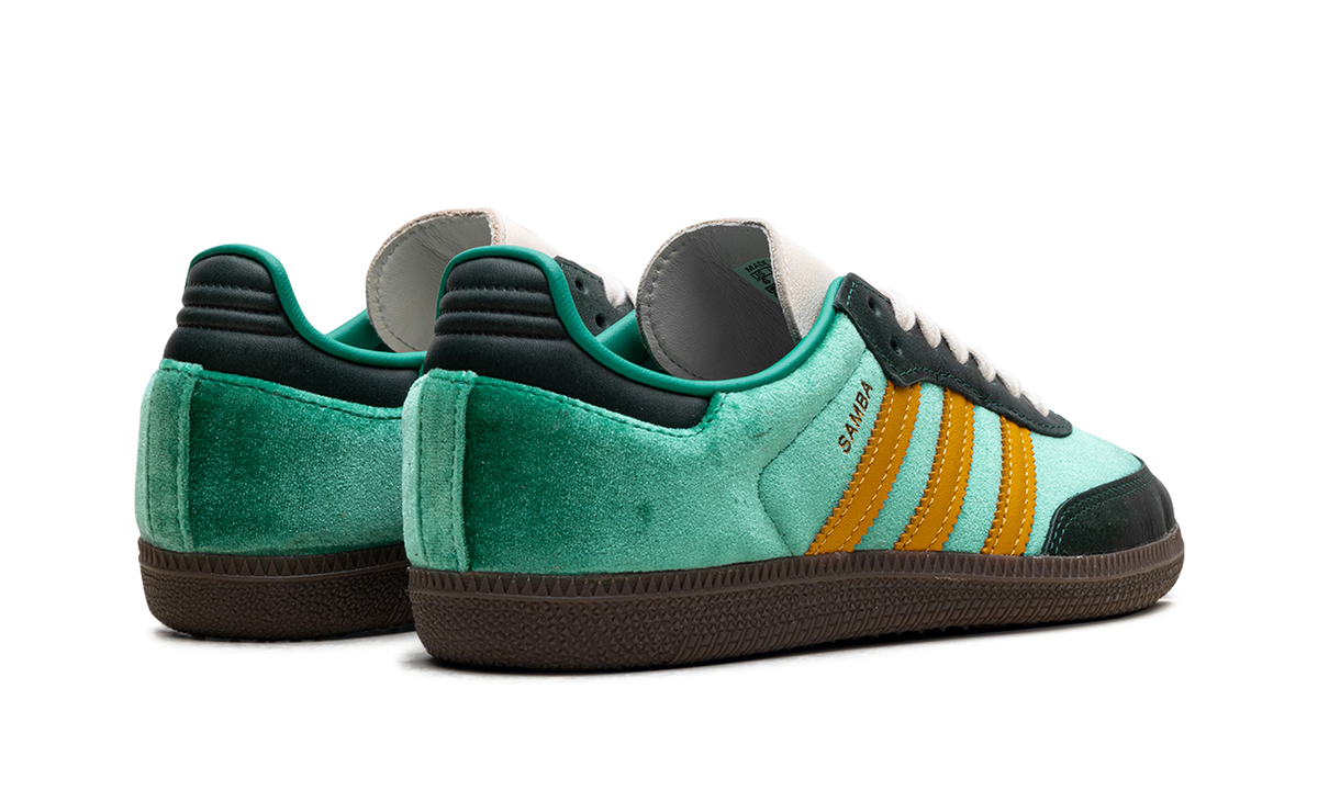 Adidas Samba OG Court Green Preloved Yellow