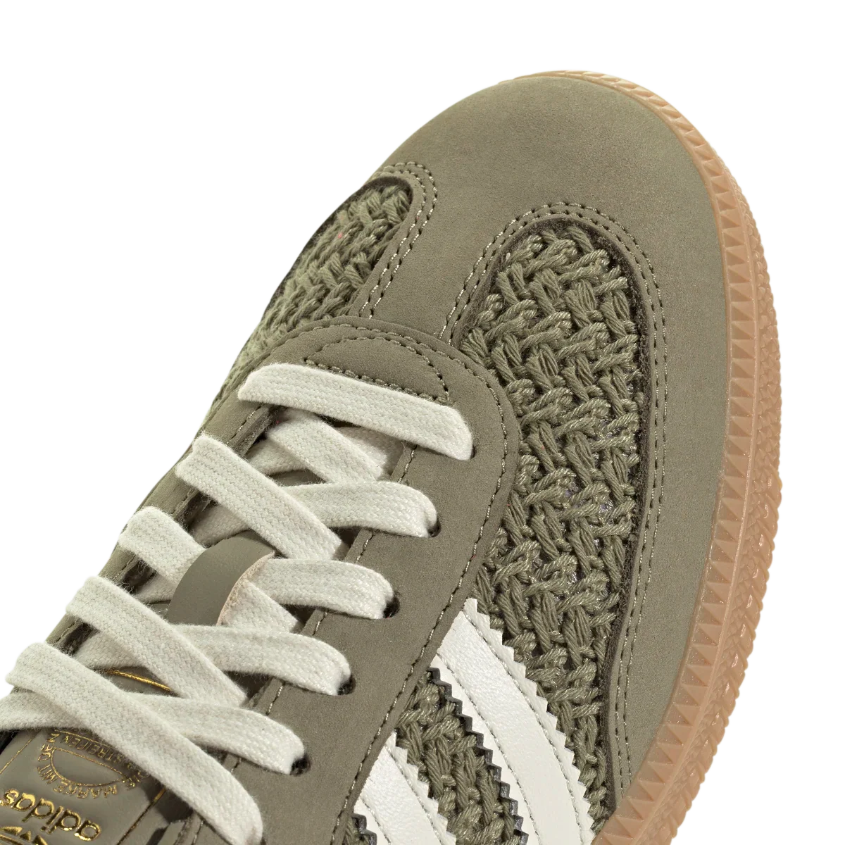 Adidas Samba OG Crochet Pack Orbit Green, Orbit Green/Cream White/Gum (JR9447)