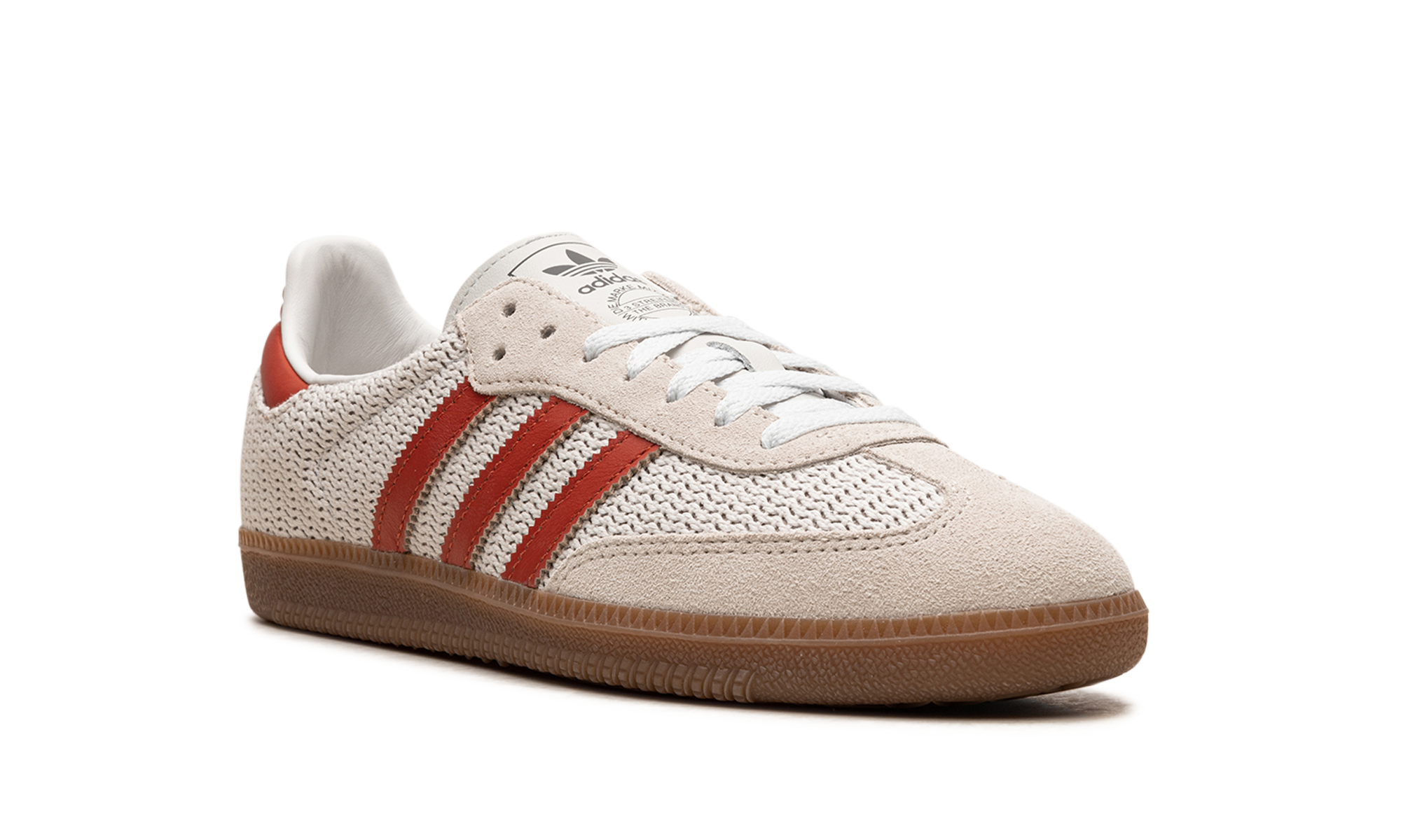 Adidas Samba OG Crystal White Preloved Red