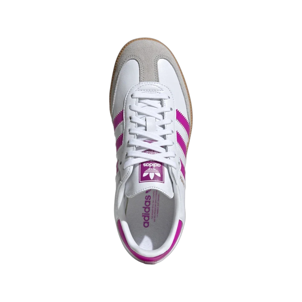 Adidas Samba OG Footwear White Purple, Footwear White/Purple/Gum (IH2873)