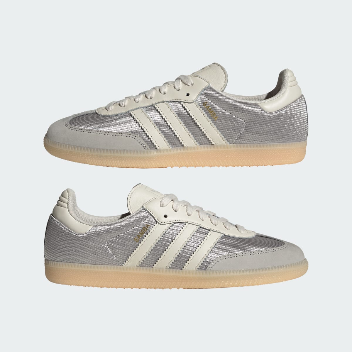 Adidas Samba OG Grey Two Chalk White