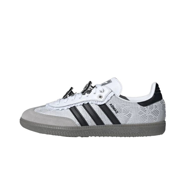 Adidas Samba OG Lace Flower, White/Black/Grey (IH3371)