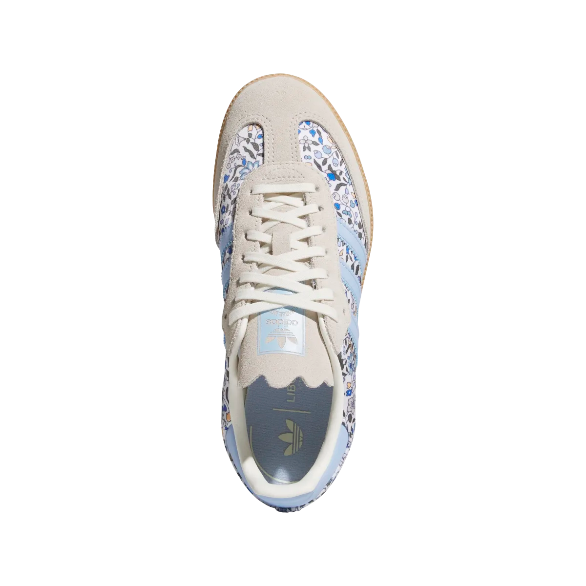 Adidas Samba OG Liberty London Blue Floral, Blue/Off White/Gum (JP8080)
