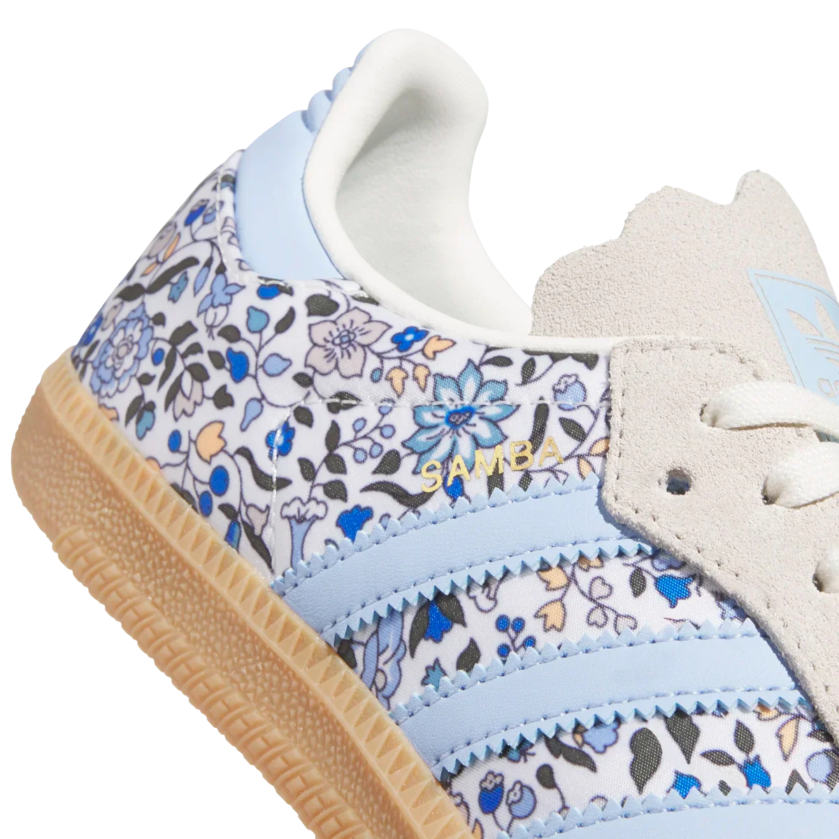 Adidas Samba OG Liberty London Blue Floral, Blue/Off White/Gum (JP8080)