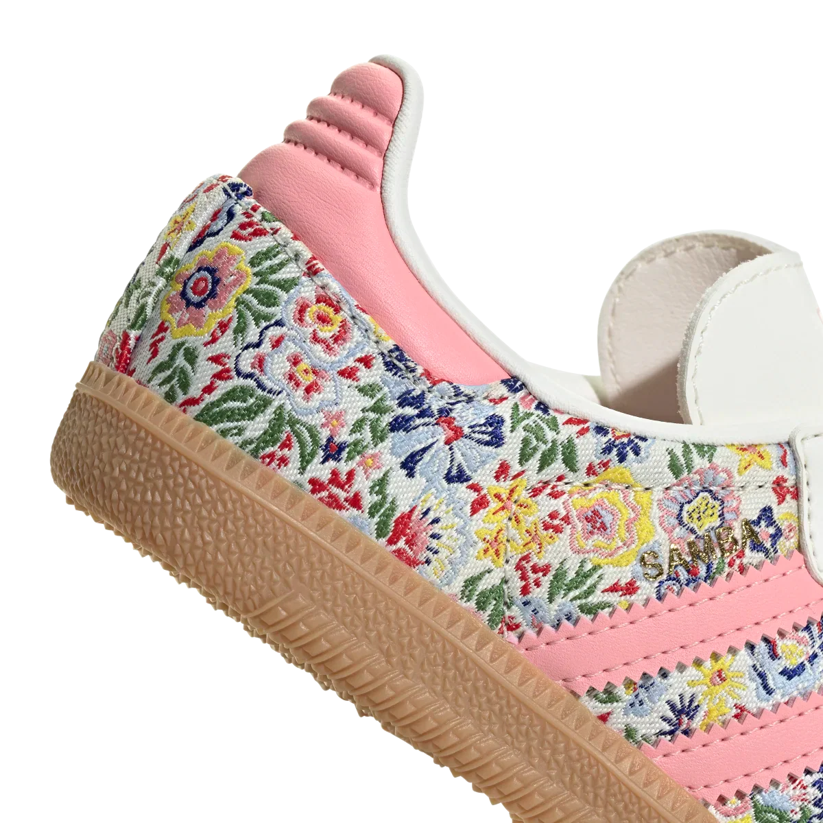 Adidas Samba OG Liberty London Floral Embroidery (PS), Floral Print/Off White (JI0281)
