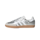 Adidas Samba OG Silver Metallic Cloud White Gum