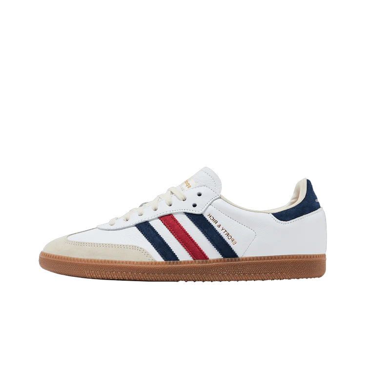 Adidas Samba OG Sporty & Rich USA, Cloud White/Night Indigo/Collegiate Red (IH8338)